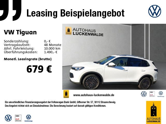 Volkswagen Tiguan 1.5 eHybrid Elegance DSG *IQ-MATRIX*PANO*