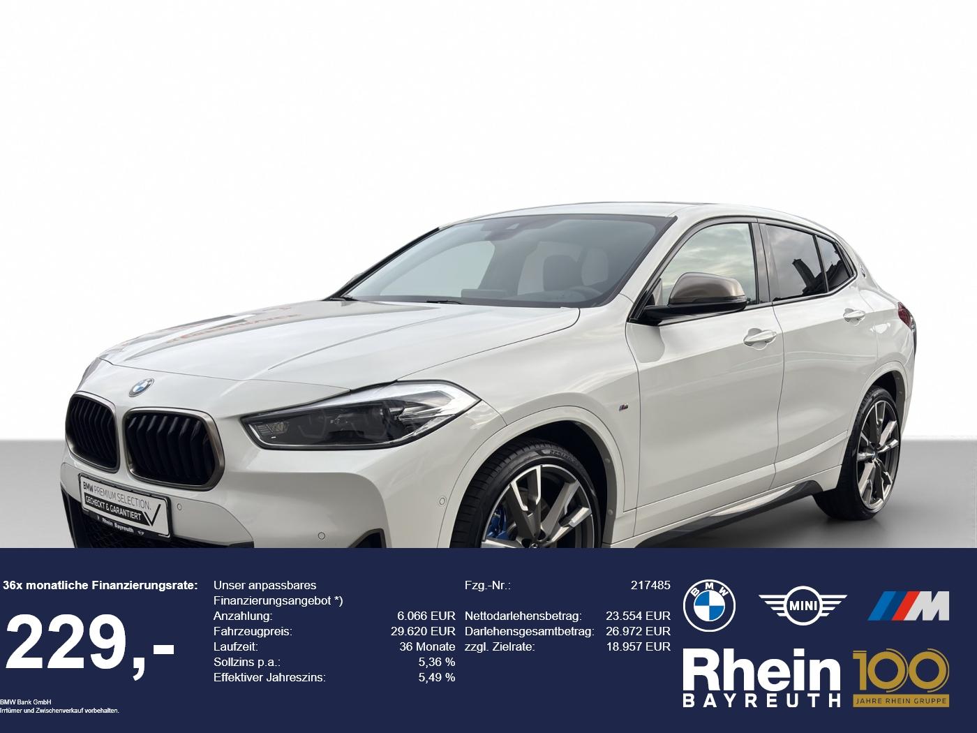 BMW X2 M35i Navi+ LED ACC HUD Hifi h&k Rfk Sitze el.
