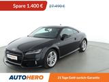 Audi TT 2.0 TFSI quattro Coupe Aut.*S-LINE*NAVI*LED* - mit Benzin-Antrieb: Coupe, Teilleder