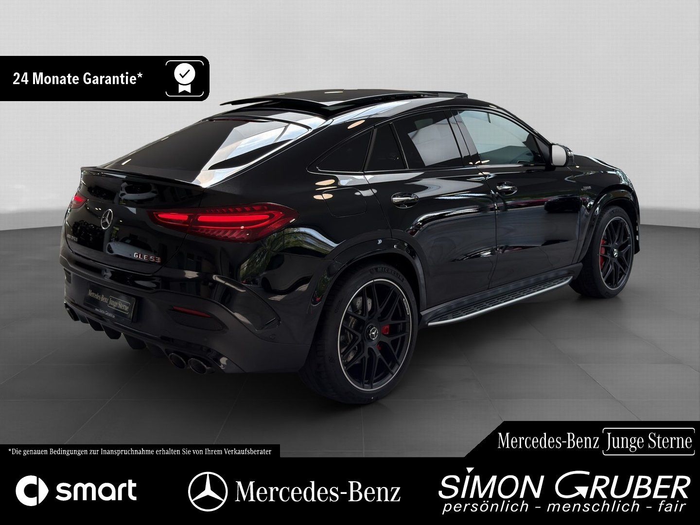 Fahrzeugabbildung Mercedes-Benz GLE 53 4M Hybrid Coupe AMG Perfo Abg Exklusiv