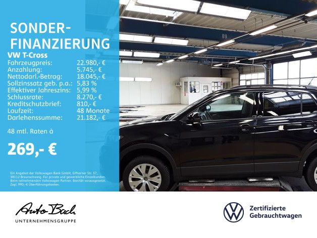 Volkswagen T-Cross 1.0 TSI "ACTIVE" DSG Navi ACC EPH DAB