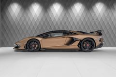 Aventador SVJ Roadster MATT GOLD CARBON WARRANTY