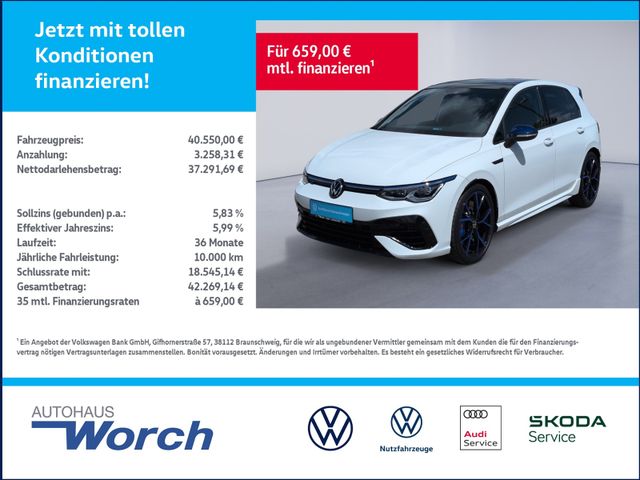 Golf VIII R "20 Years" AKRA+PANO+KAMERA+270KM/H