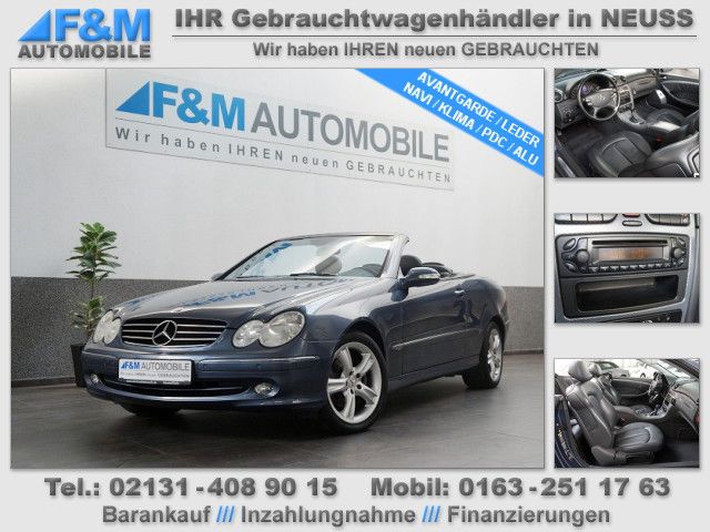 Mercedes-Benz CLK 240 Avantg.Navi Leder PDC Klimaaut.ALU Mult