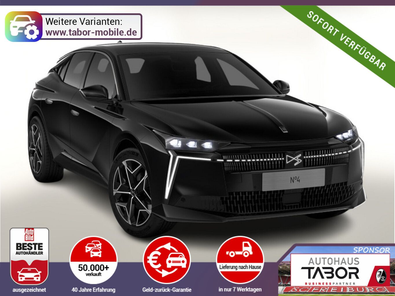 DS Automobiles N°4 Hybrid Étoile Alcantara eHK UVP-31%*