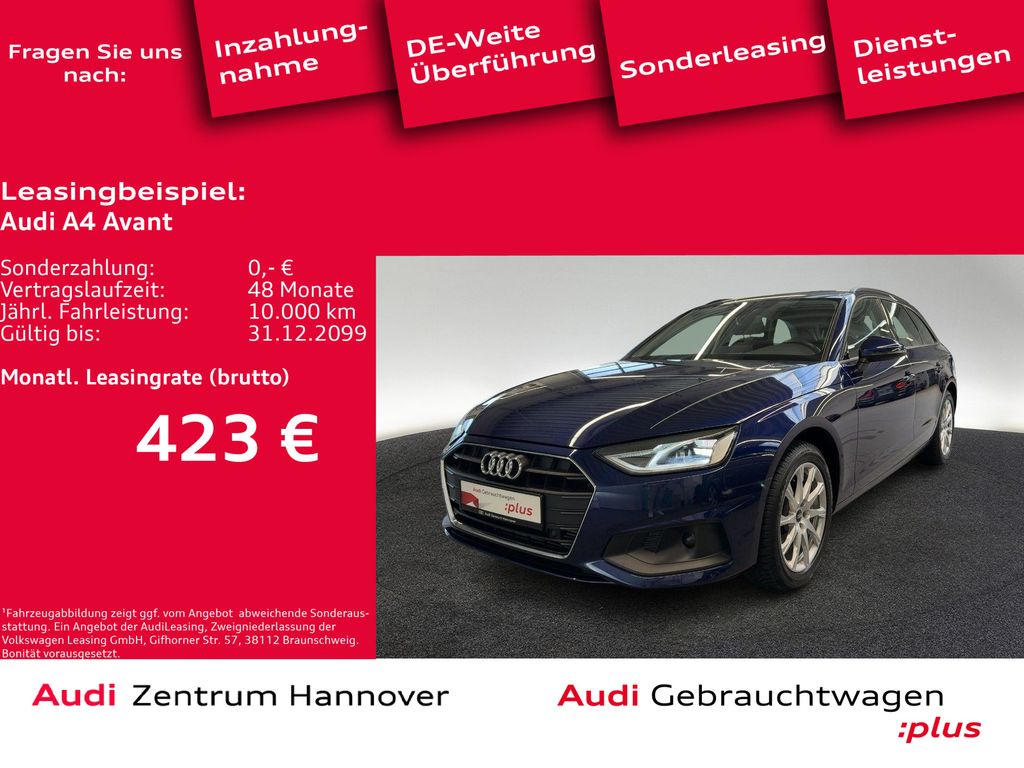 Audi A4 Avant 35 TFSI AHK Navi Sitzheizung