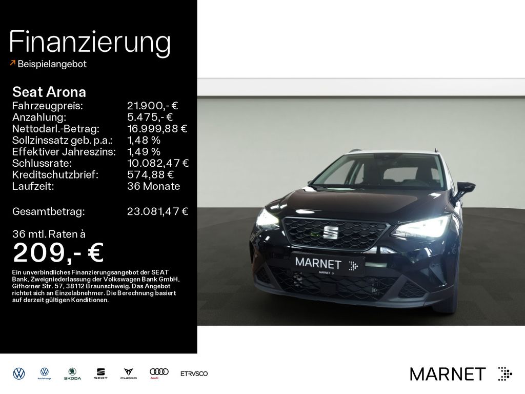 Arona Style 1.0 TSI *Alu*DSG*LED*Winterpaket*