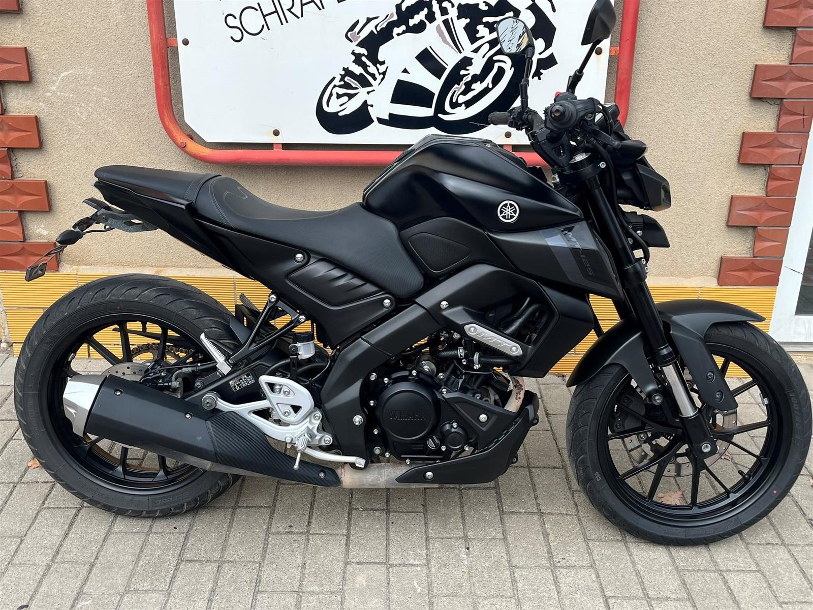 Yamaha MT-125 Inspektion . HU NEU , Kurzes Heck