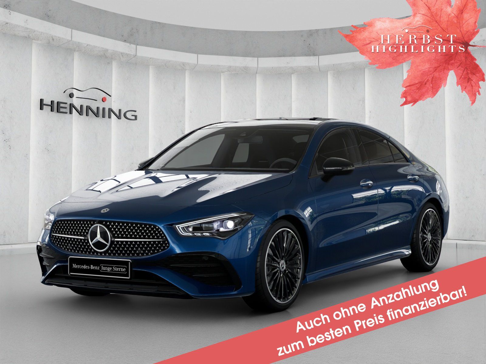 Mercedes-Benz CLA 200 AMG Premium Night Panorama Burmester 19"