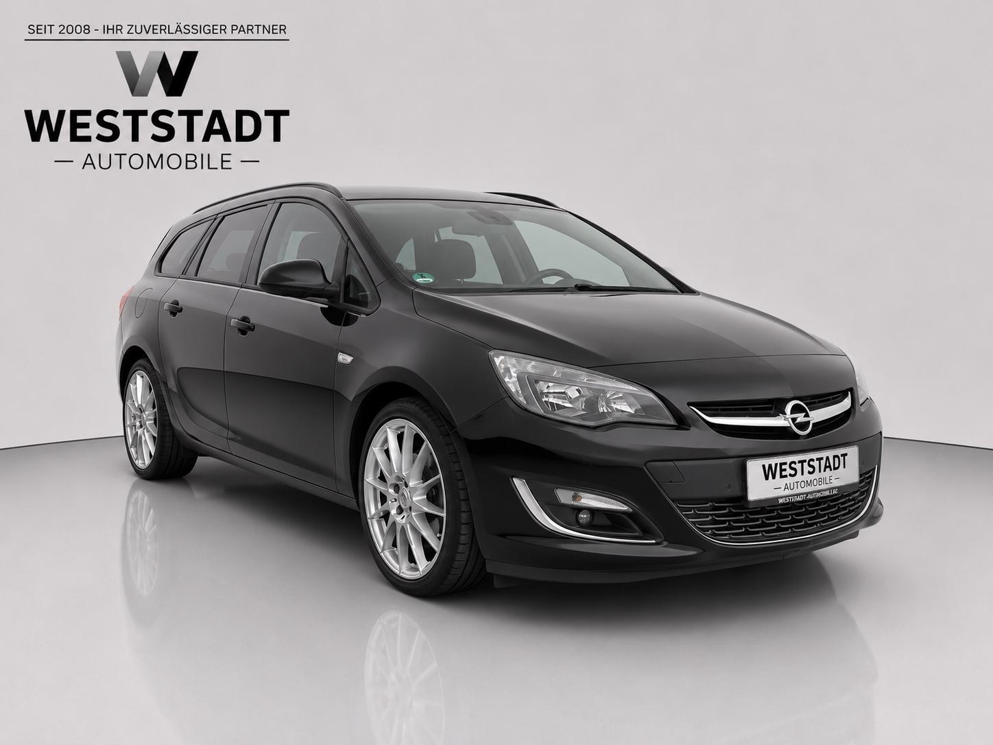 Opel Astra 2013 — engine 1.598 cm³, 170 HP (125kW)