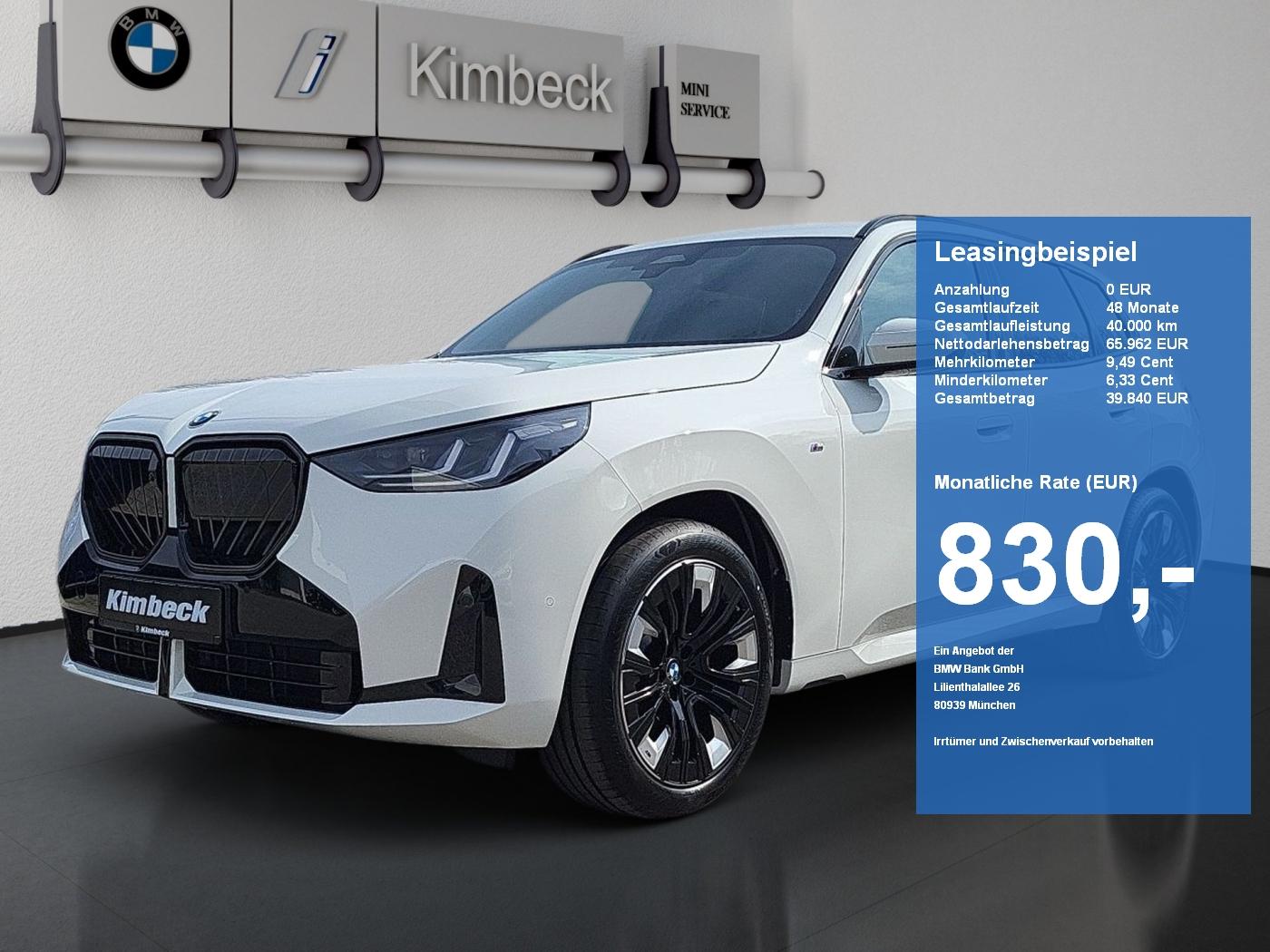 BMW X3 20 xDrive M SPORT ACC AHK Sitzbelüft HarmKard