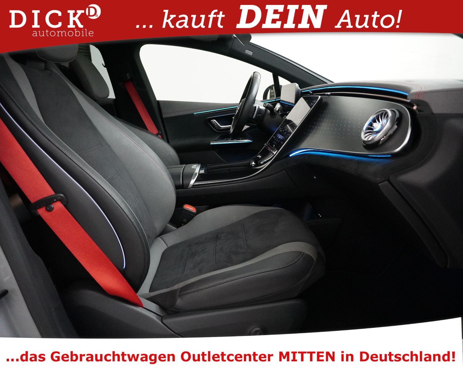 Fahrzeugabbildung Mercedes-Benz EQE 300 2X AMG Line NIGHT+AIRM+PANOR+ACC+KAM+21"