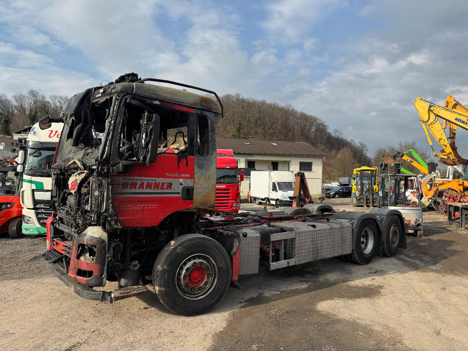 MAN TGS 26.440 Brandschaden
