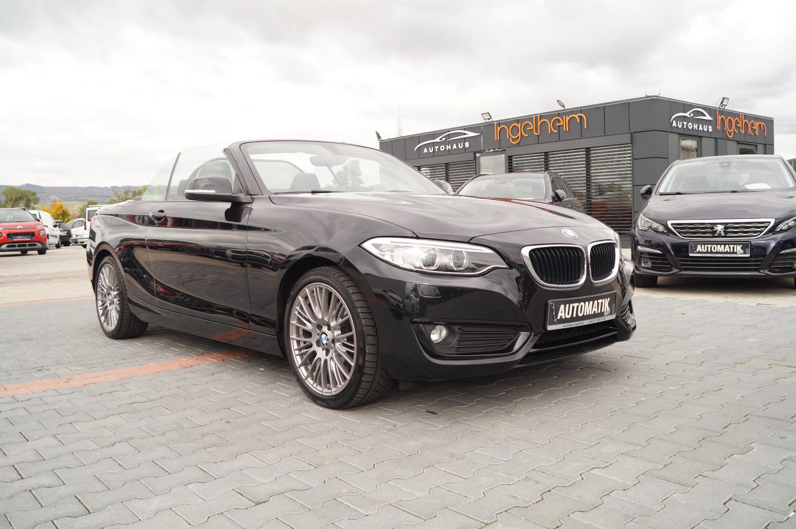 BMW 220 Advantage Cabrio AUTOMATIK Bi-X PDC SHZ Temp