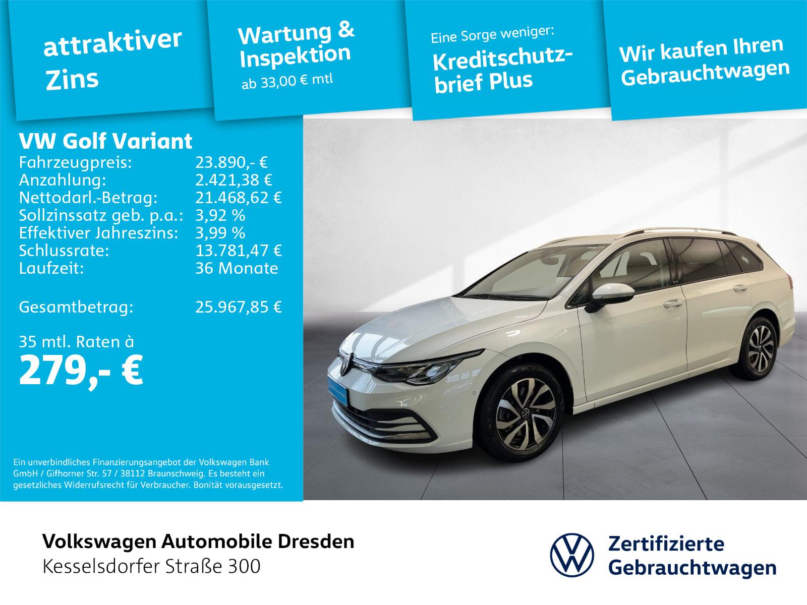 Volkswagen Golf VIII Variant 2.0 TDI DSG Active