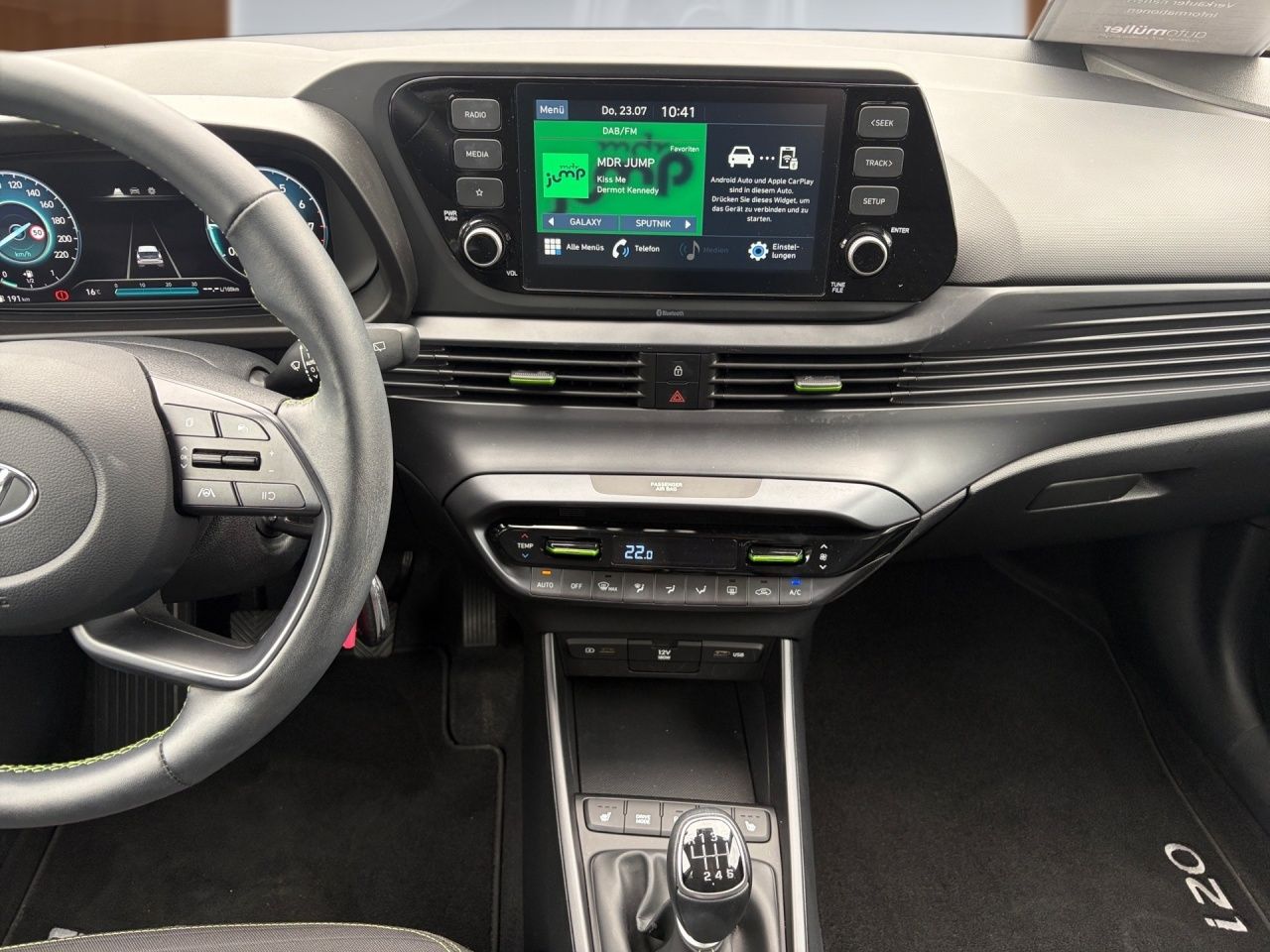 Fahrzeugabbildung Hyundai i20 INTRO USB*SPURH*DAB*ZV*