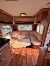HYMER / ERIBA / HYMERCAR Wohnwagen Nova 545 - HYMER / ERIBA Separate Dusche Wohnwagen