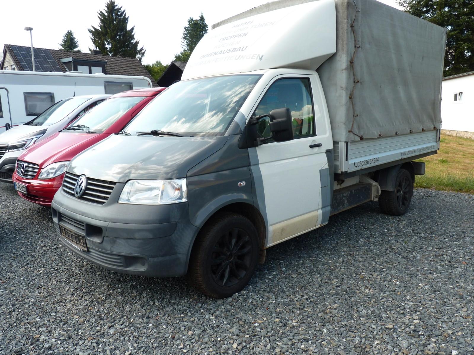 Volkswagen T5 Transporter Pritsche  lang/Plane/Spriegel
