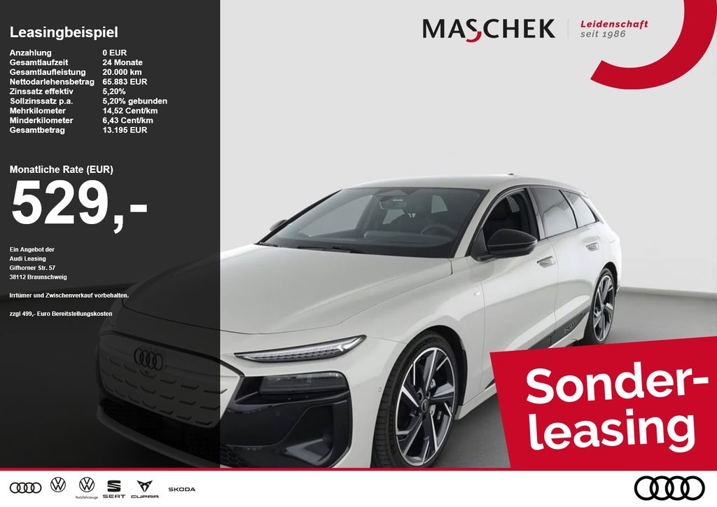 Audi A6 e-tron Avant S line perf AHK HUD 360° LM21 Ma