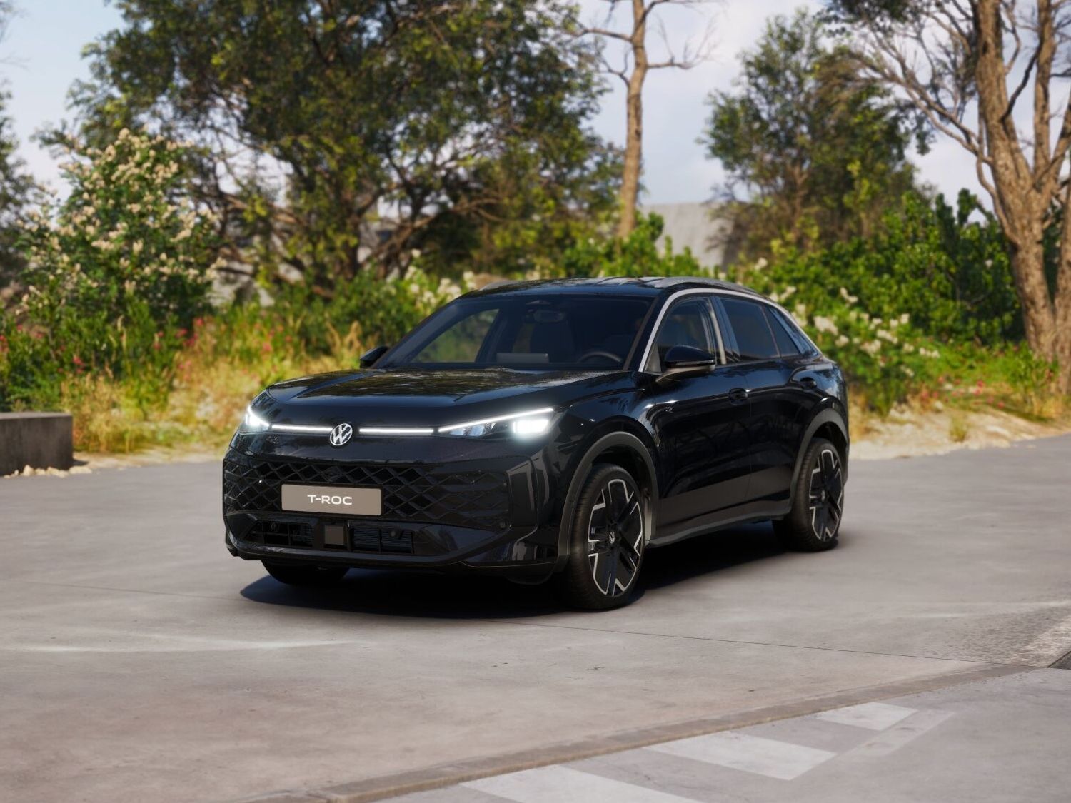 Fahrzeugabbildung Volkswagen T-Roc  R-Line 1.5 eTSI DSG *AHK, Winterkomplettr