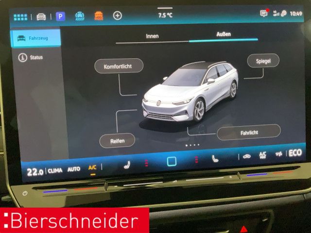 Volkswagen ID.7 Tourer Pro Black Style 21 AHK PANO NAVI WÄP foto 22