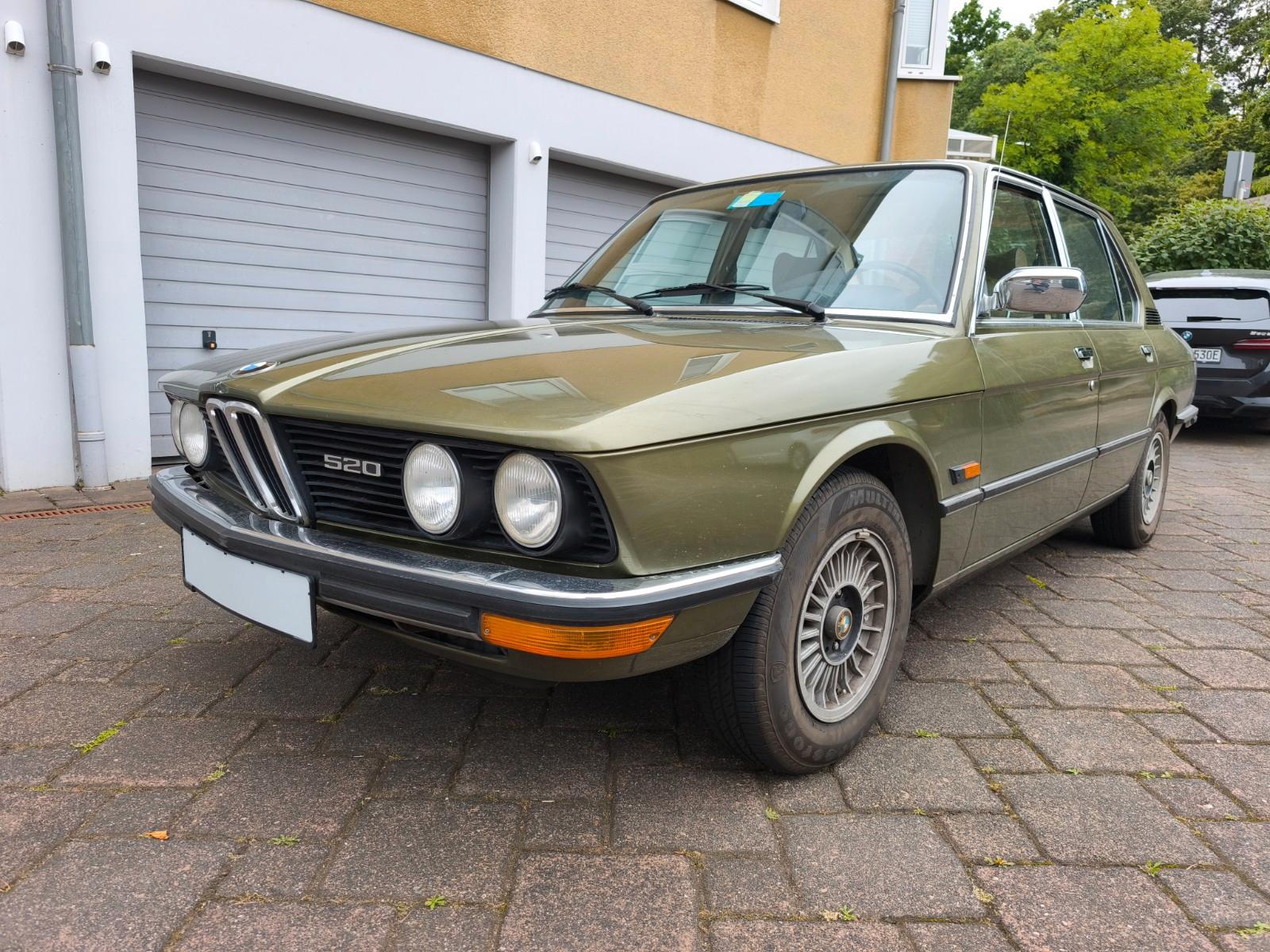BMW 520 6-Zylinder E12 Originalzustand aus 2. Hand