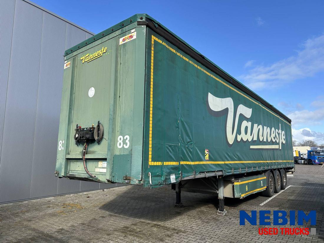 Pacton TXD 339 Curtain sider - HH omega floor - Plallet