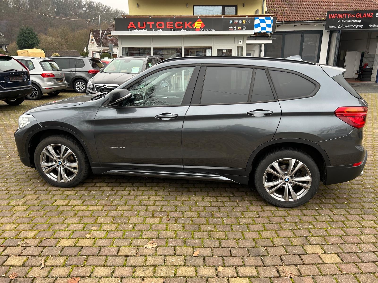 BMW X1 18 d Automatik Sport Line,AHK,LED,Navi,Euro6