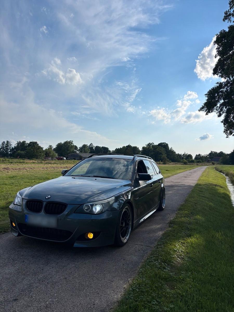 BMW 525 2004 — rear view