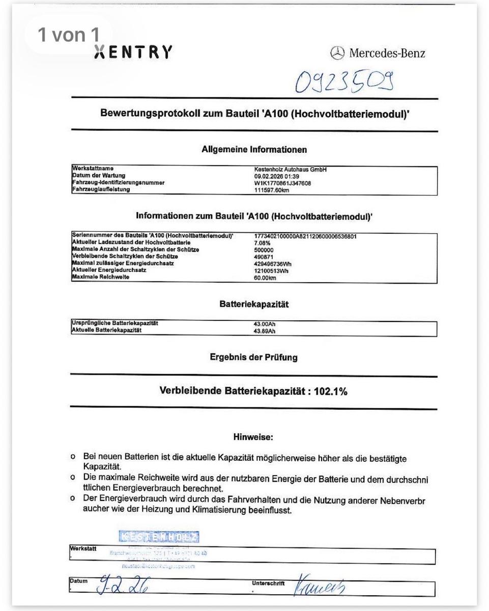 Mercedes-Benz A250 e *100%SoH*AUTOMATIK*BUSINESS*