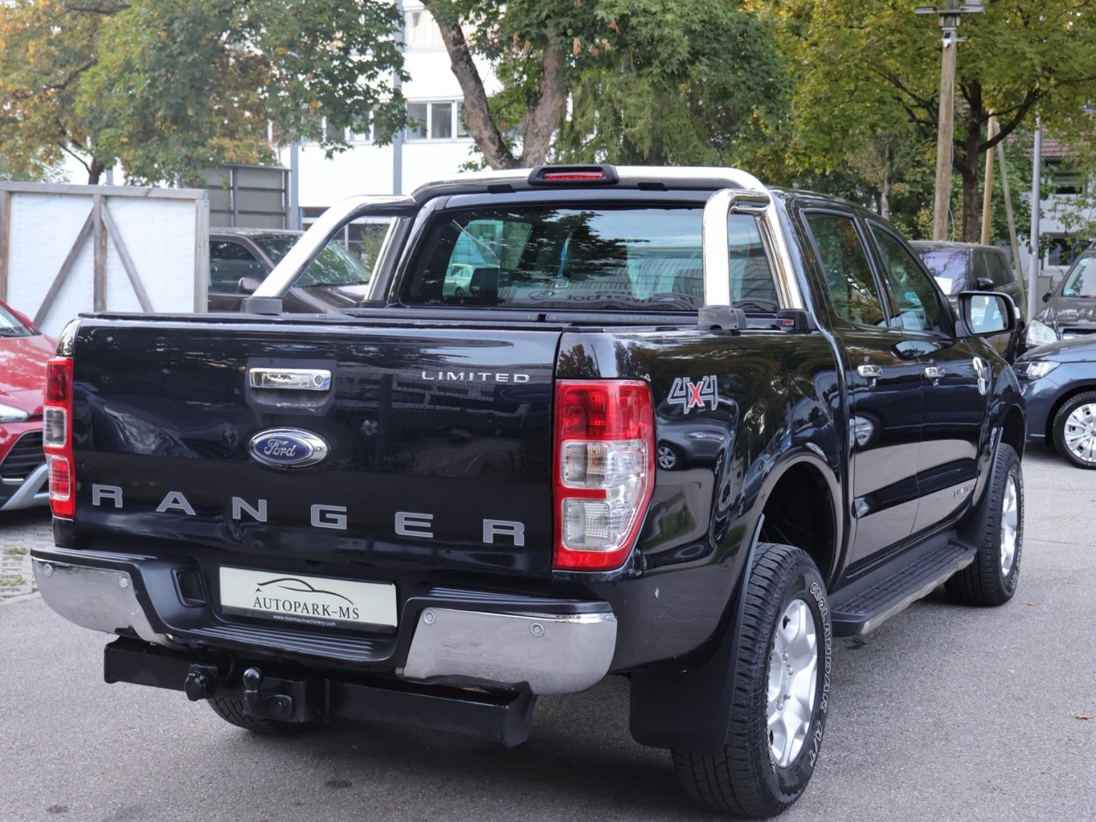 Ford Ranger Limited Double Cab 3.2 TDCi 5 cyl. 200 ch BVM 4x4 / Cuir / Caméra de recul / Pack Off-Road / Attelage 3,5 t