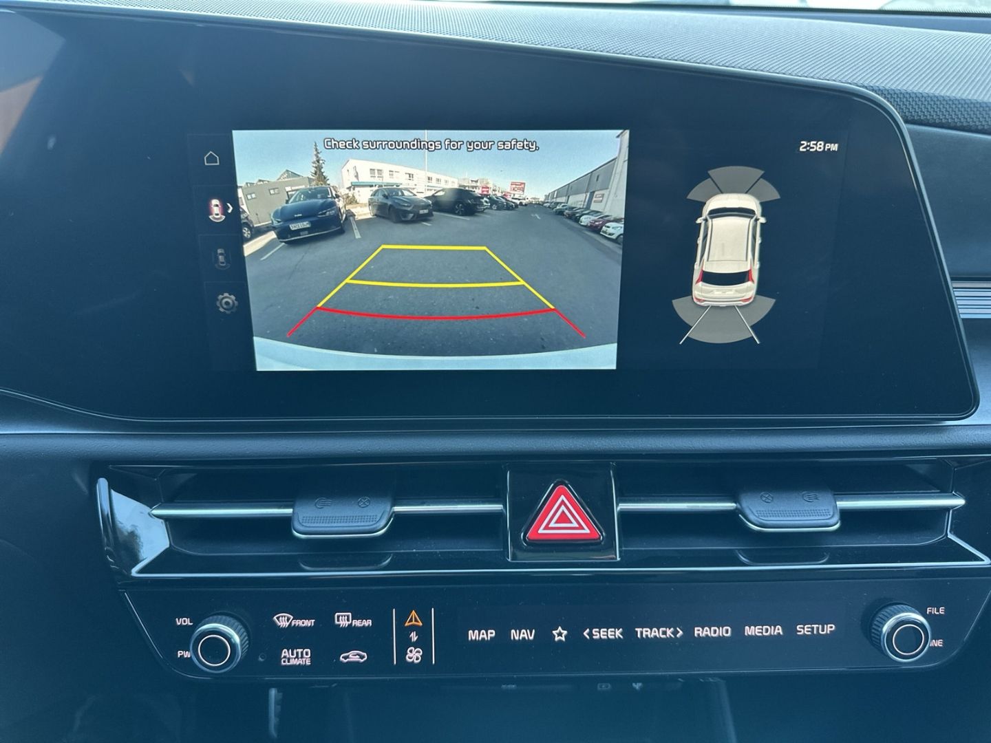Fahrzeugabbildung Kia Niro EV Inspiration WP DW TEC REX SD STL  HUD Na