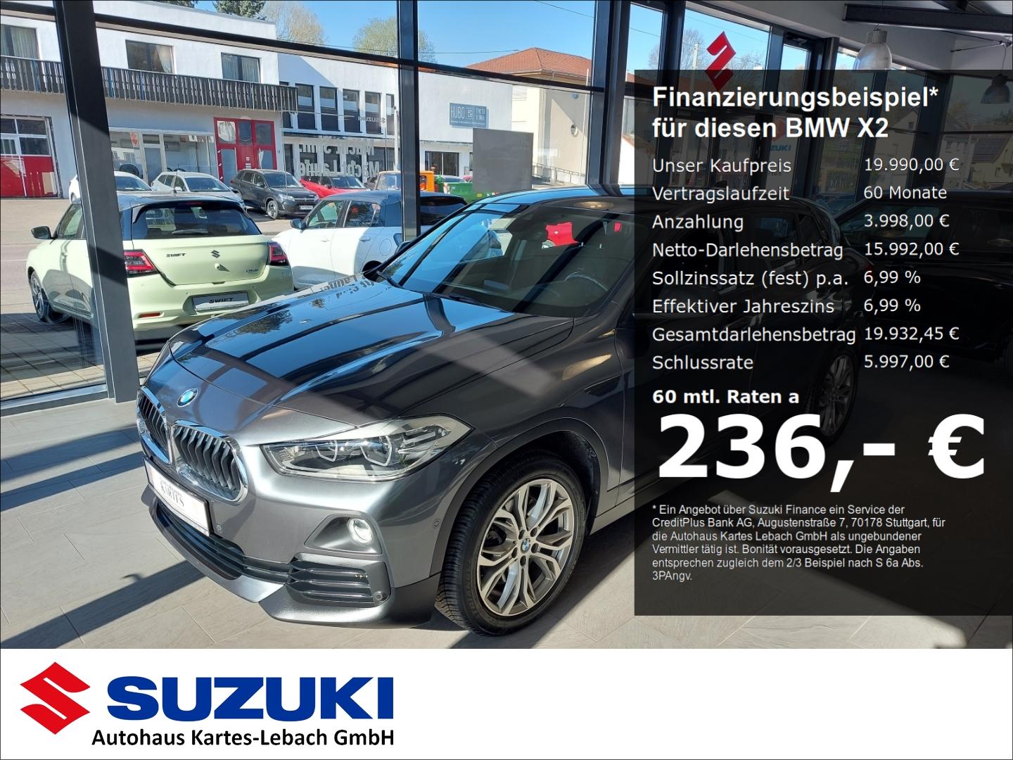BMW X2 xDrive 20 d Advantage Allrad Automatik Allwet
