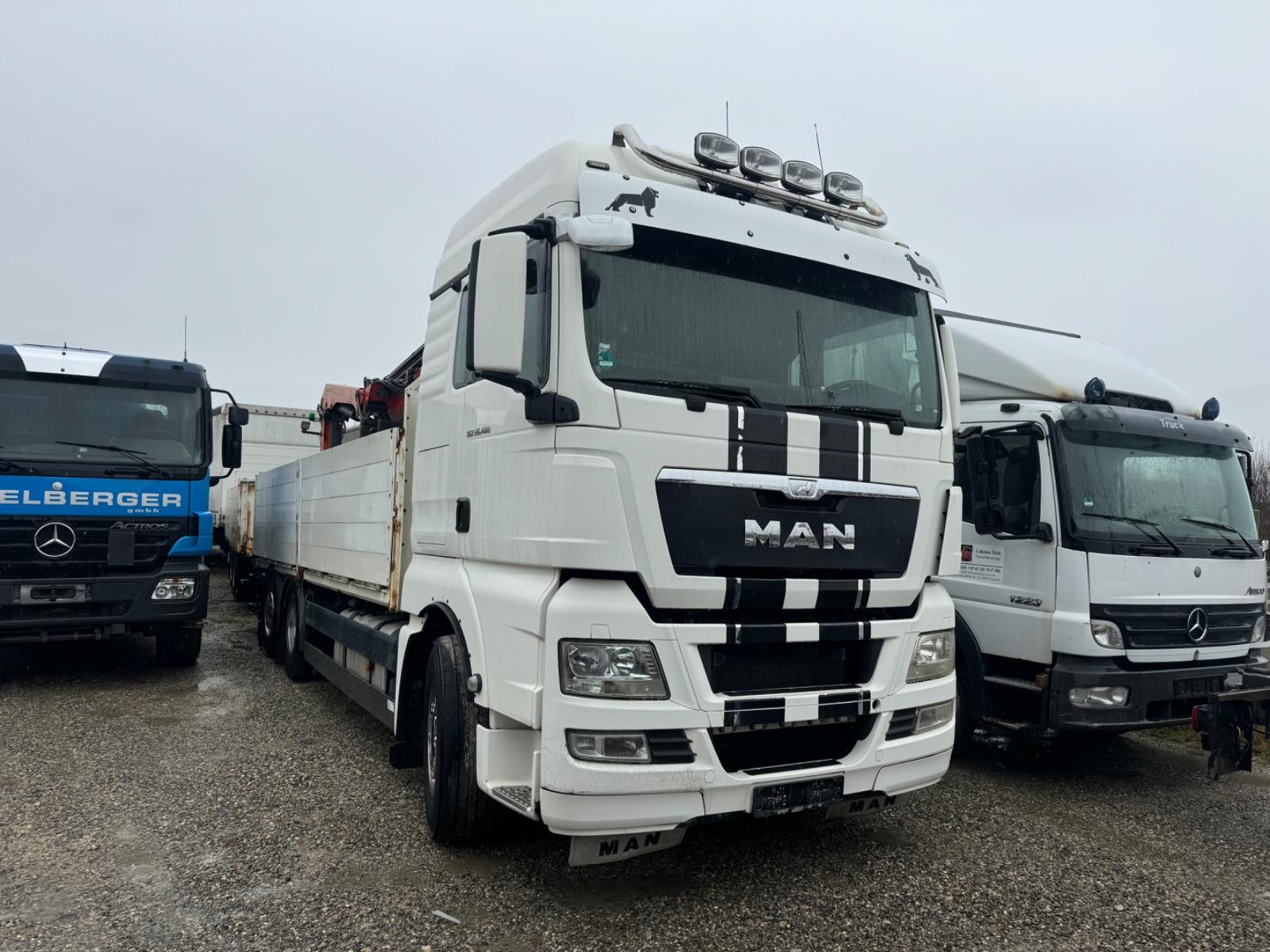 MAN TGX 26.480 6x2   *Palfinger* *Baustoff* *1Hand*