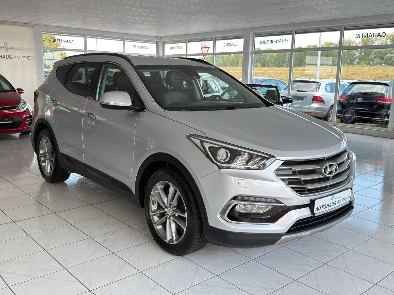 Hyundai Hyundai Santa Fe blue Premium4WD+Navi+Tempomat+Blu