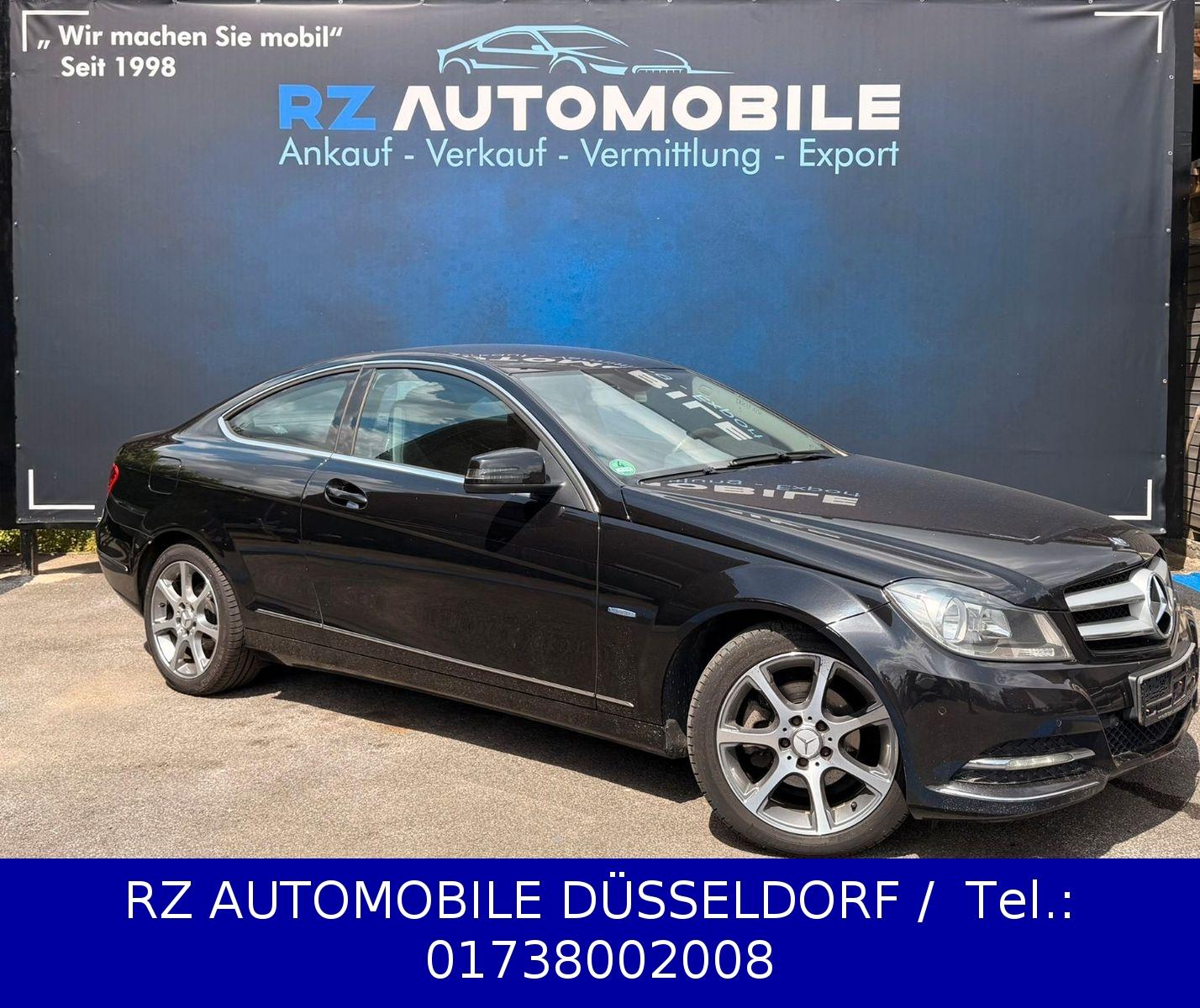 Mercedes-Benz C 180 Coupe Blue Efficiency+Leder+Sitzheiz+Klima