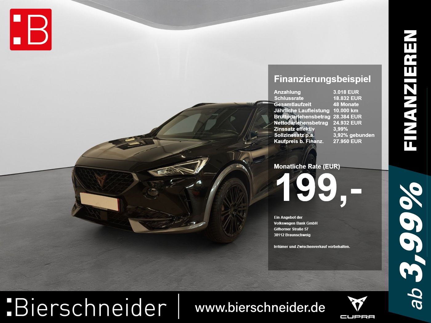 Cupra Formentor 2.0 TSI DSG 4Drive VZ BREMBO+LED+NAVI