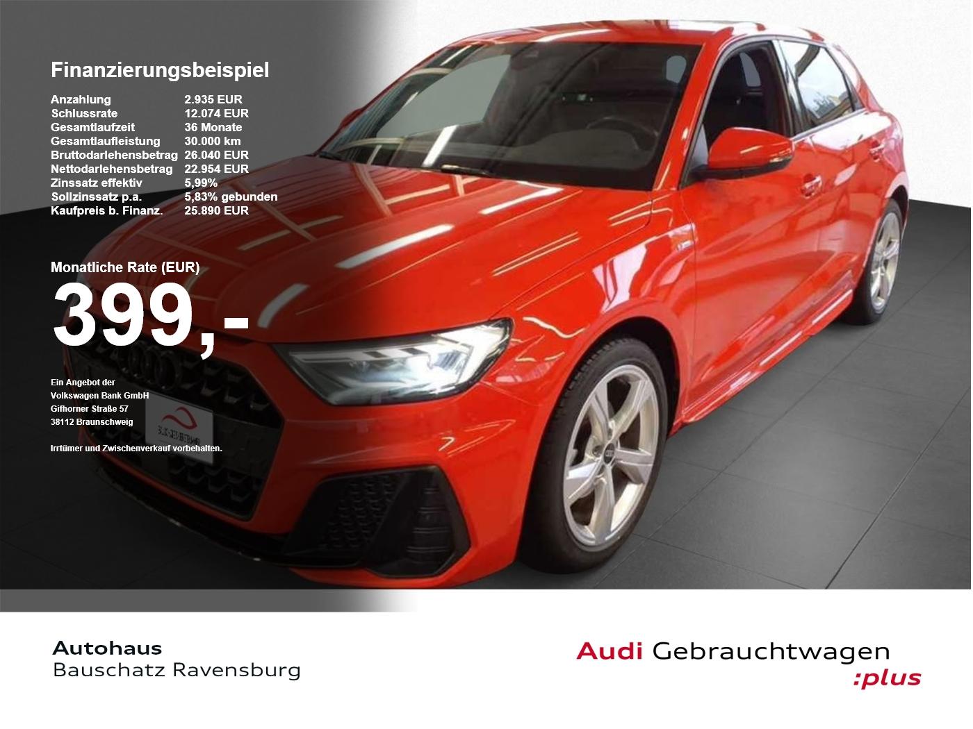 Audi A1 Sportback 35 TFSI S line *LED*SOUND*SZH*GRA*