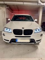 BMW X3 X Drive 3.0D F25  258 PS in Weiß - BMW X3: Ps