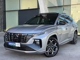 Hyundai Tucson | N LINE |  Mild Hybrid 48V CRDi | 4WD | - Hybrid (Diesel/Elektro): Silber, Geländewagen