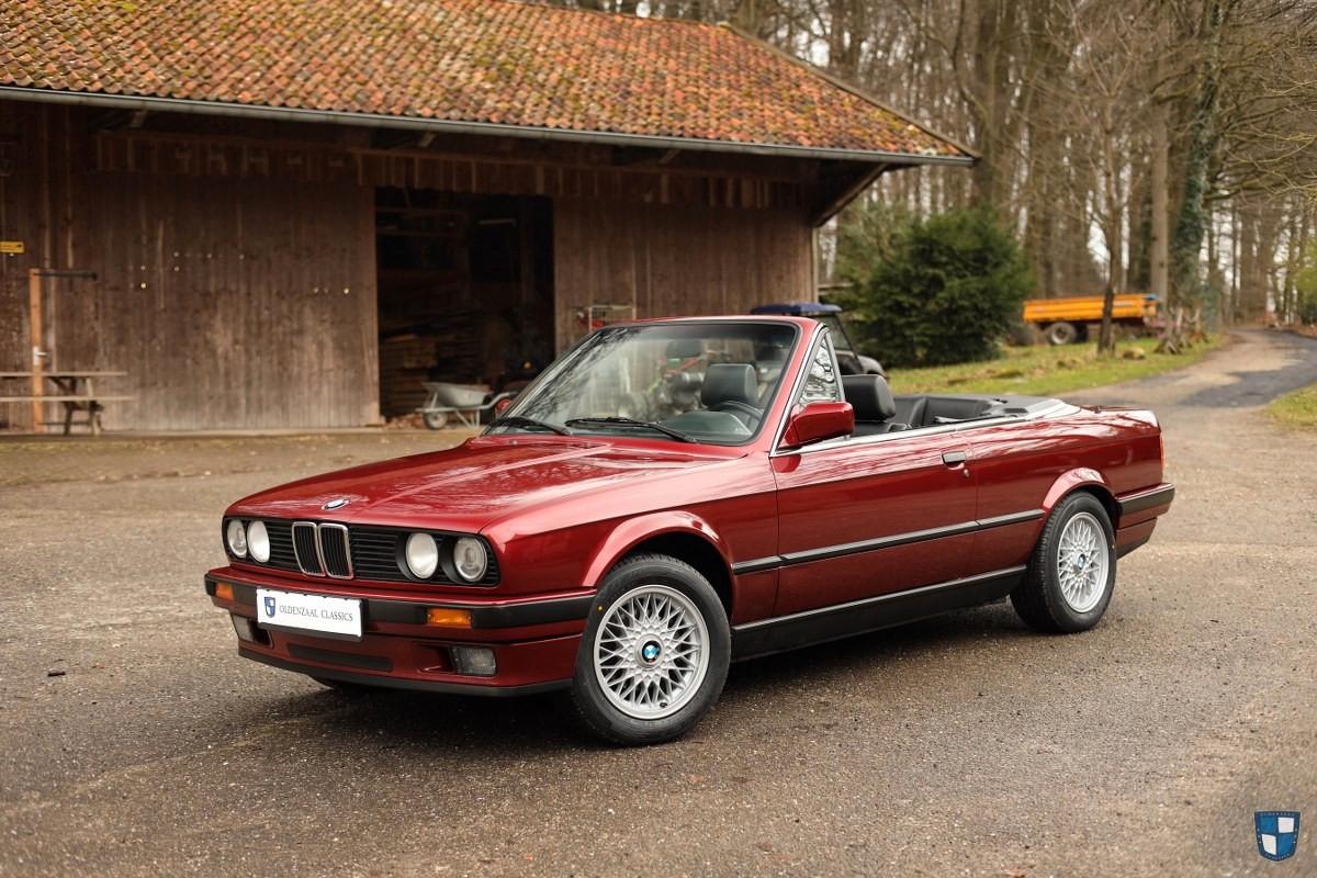 BMW 320i Cabriolet E30 - 41tkm, 2hnd - Top