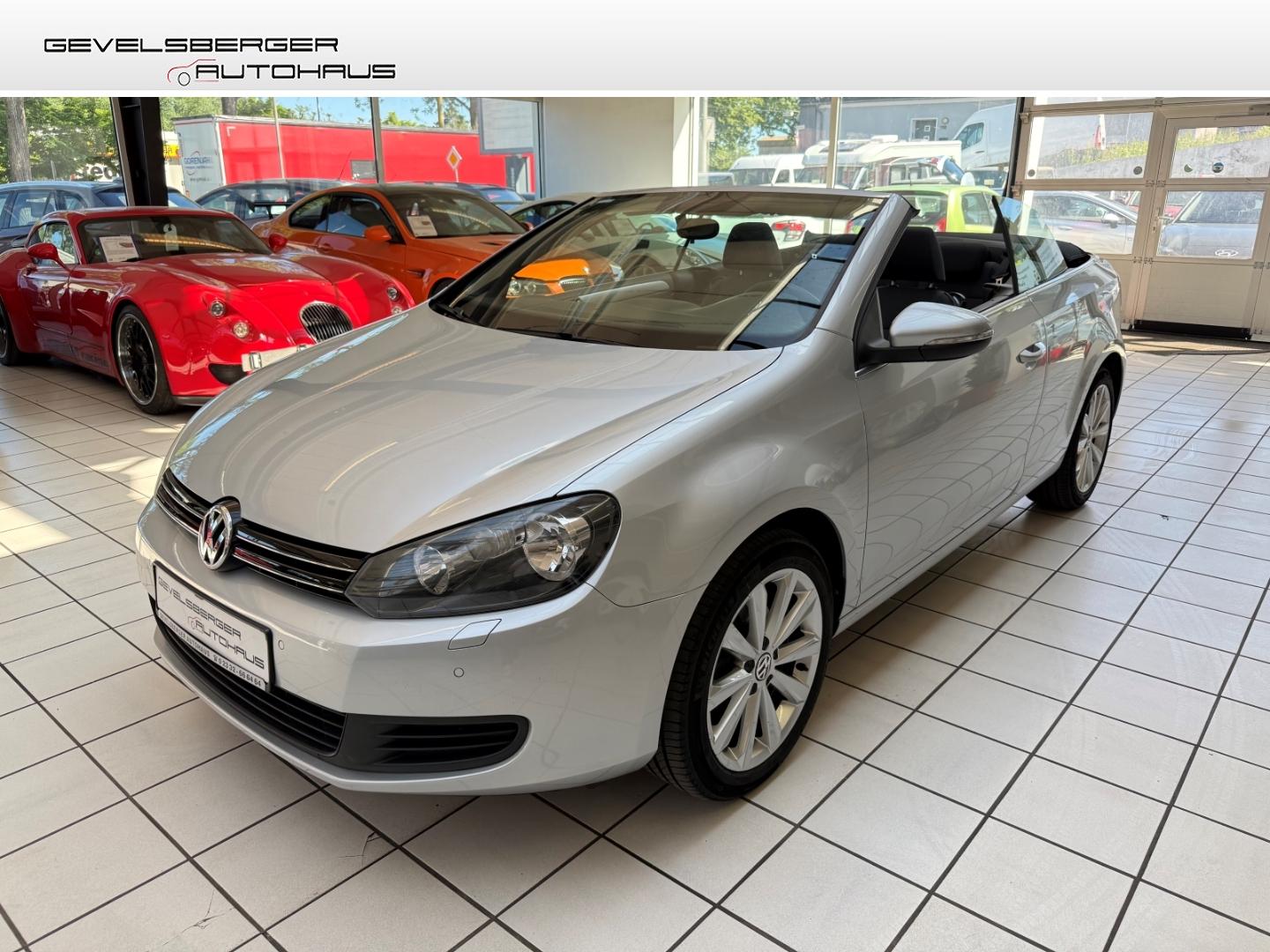 Volkswagen Golf VI Cabriolet Mehrzonenklima SHZ Rückfahrkam