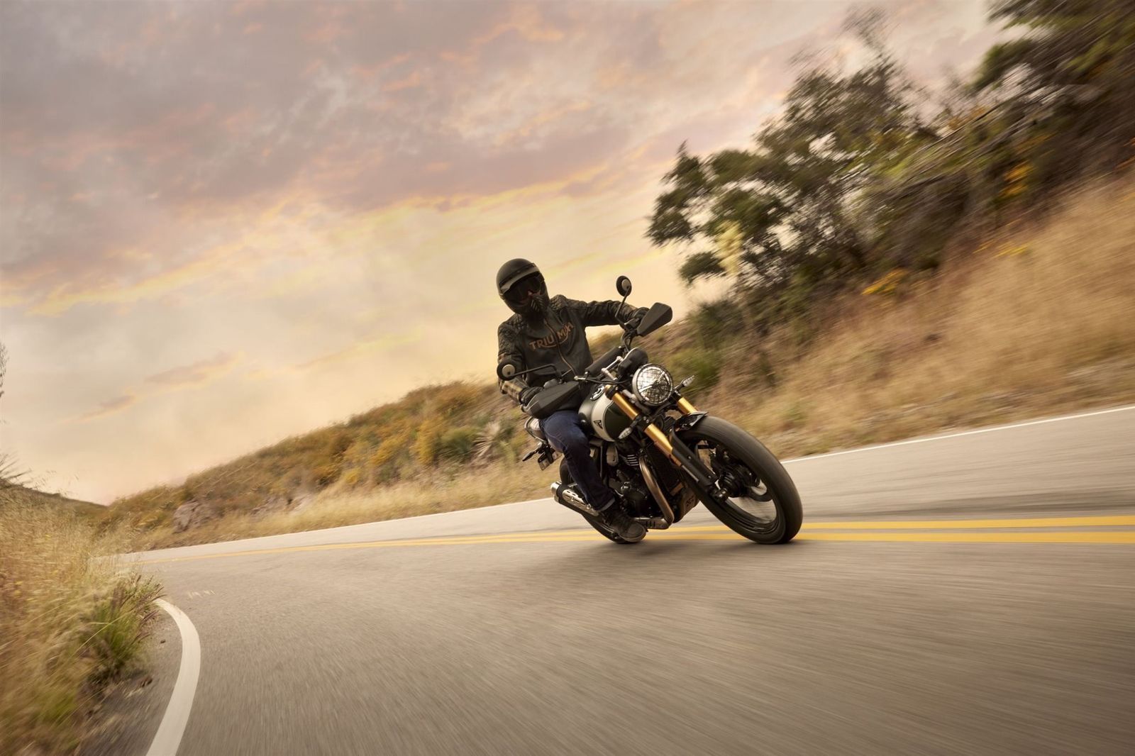 Fahrzeugabbildung Triumph Scrambler 400 X Aktion