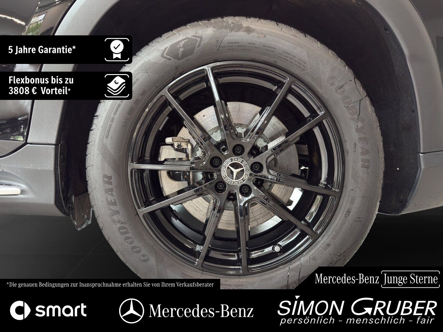 Fahrzeugabbildung Mercedes-Benz EQS 450 4M SUV Pano Hyper AHK Mod 2026 118kwh