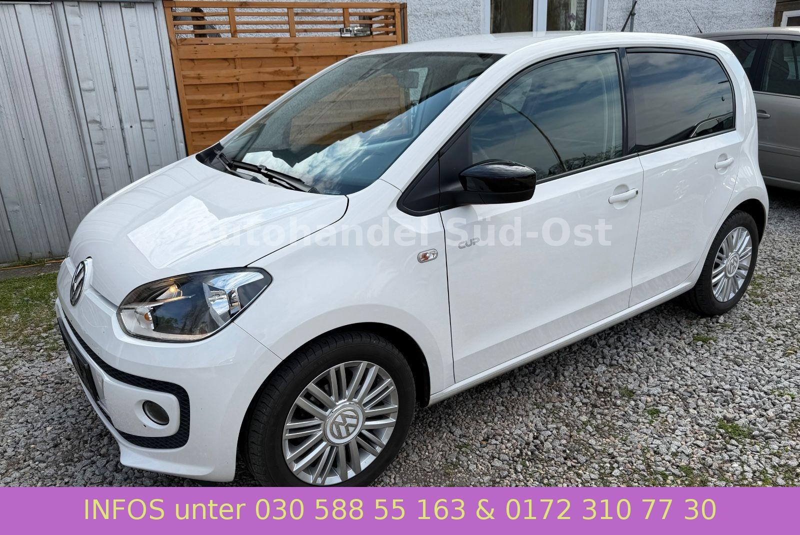 Volkswagen up! CUP Klima ALU Tempomat Sitzheizung 75PS 2.Ha