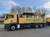 MAN TGS 26.400 Baustoff LKW mit Ladekran Atlas 210.2 - MAN Lkw