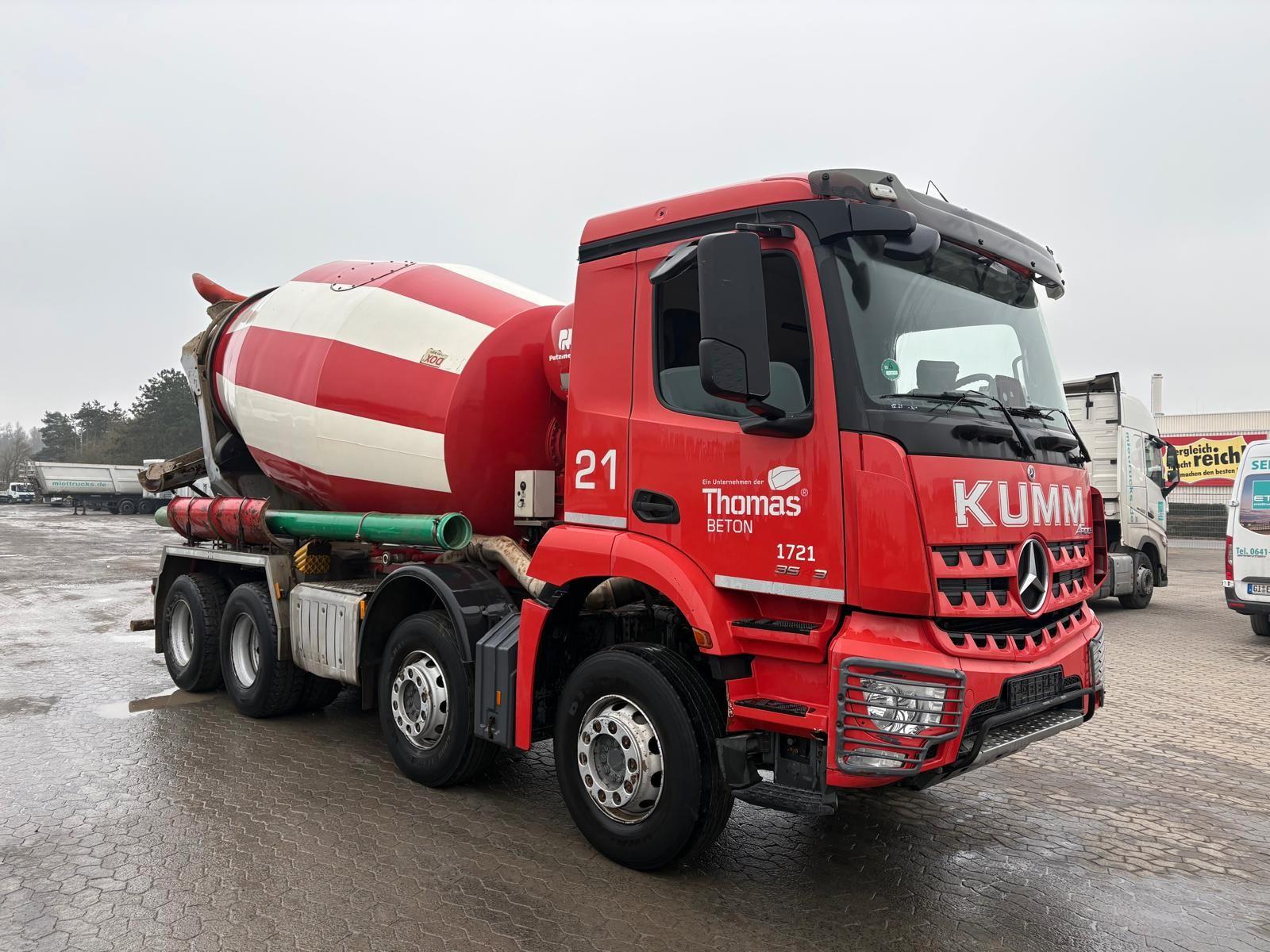 Mercedes-Benz Arocs 3543 Intermix 9cbm