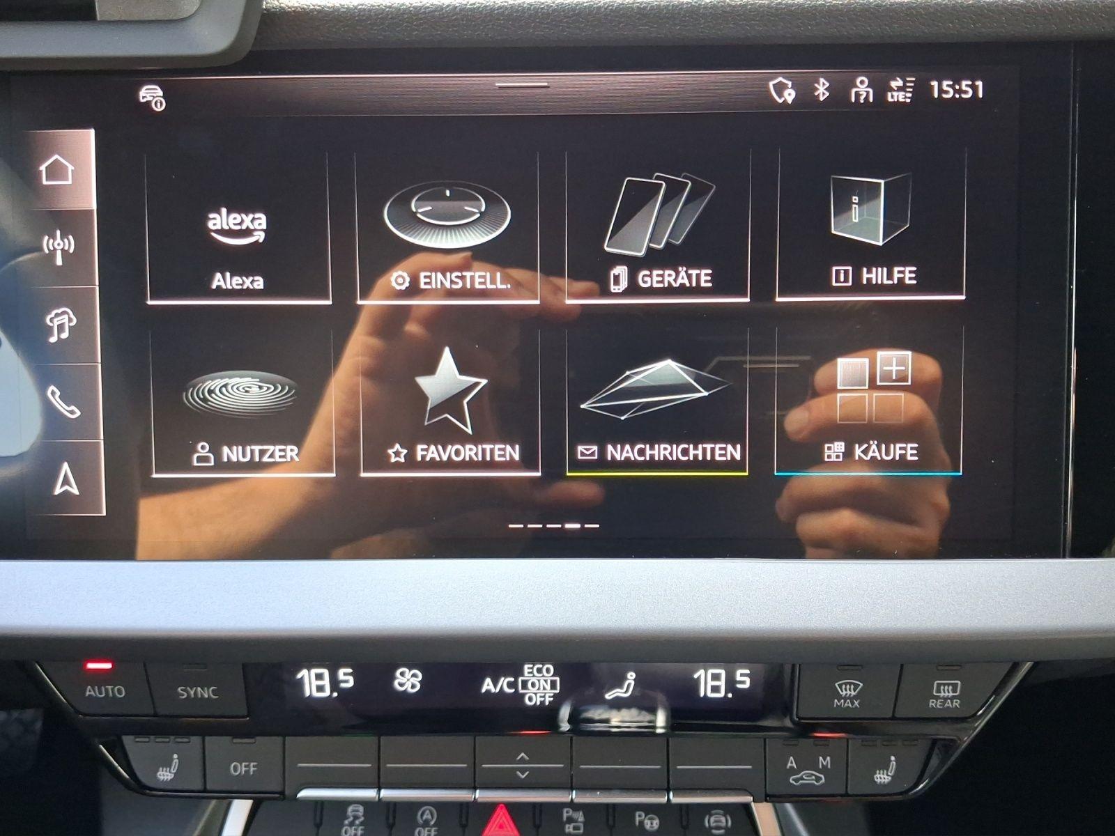 Audi A3 Sportback 35 TFSI ADVANCED LM17 KAMERA NAVI+, миниатюра 16