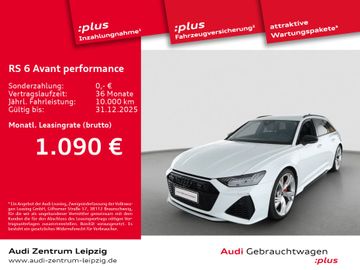 Audi Leasingangebot: Audi RS 6 Avant performance *Laserlicht*AHK*280kmh*