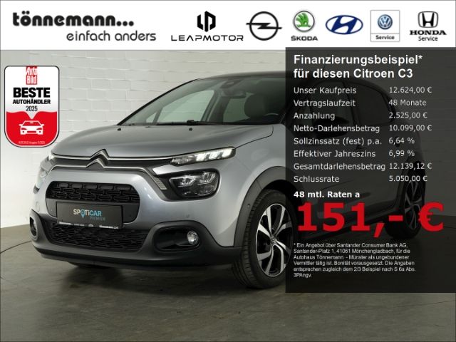 C3 SHINE PACK AT+LED LICHT+NAVI+RÜCKFAHRKAMERA+S